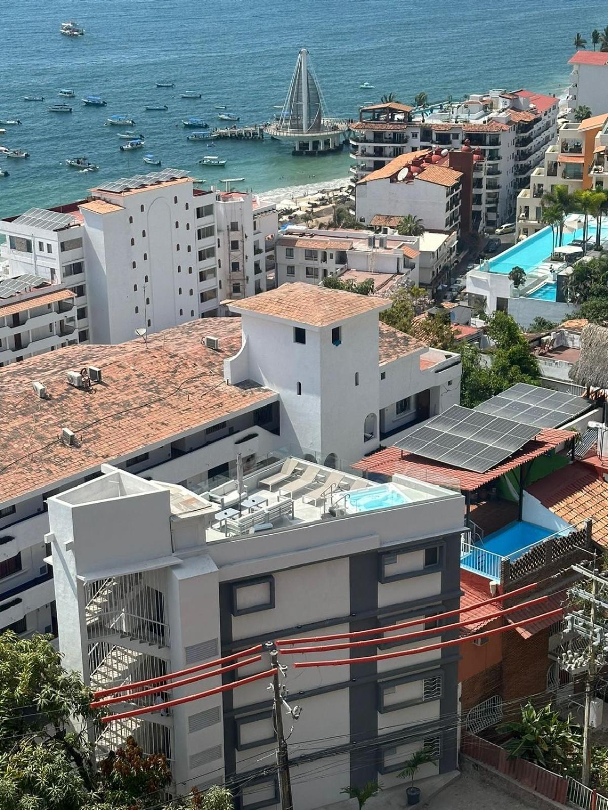 Vidalia - Modern Condos With Rooftop Terrace And Gym Puerto Vallarta Ngoại thất bức ảnh